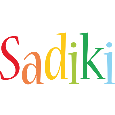 Sadiki birthday logo