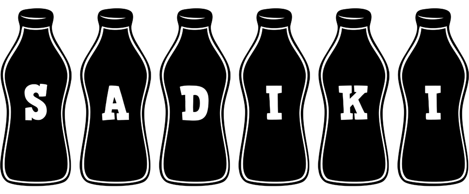 Sadiki bottle logo
