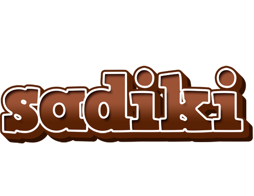 Sadiki brownie logo