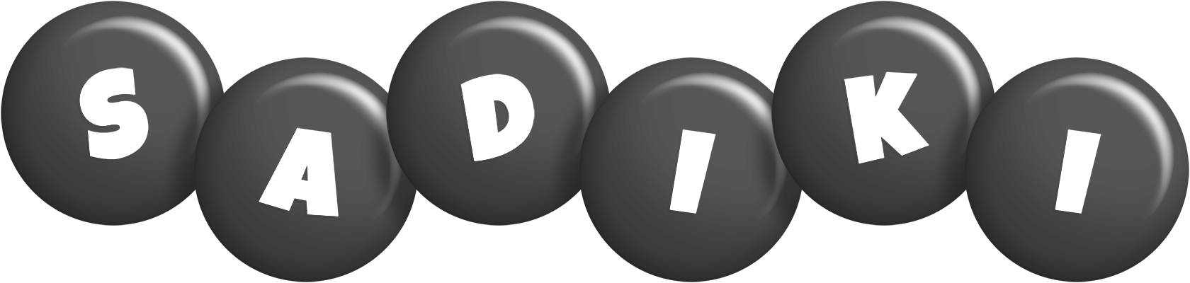 Sadiki candy-black logo