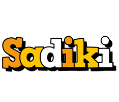 Sadiki cartoon logo