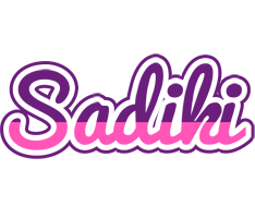 Sadiki cheerful logo