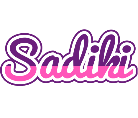 Sadiki cheerful logo
