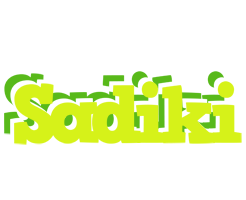 Sadiki citrus logo