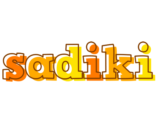 Sadiki desert logo