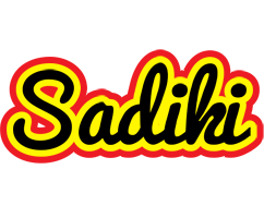 Sadiki flaming logo