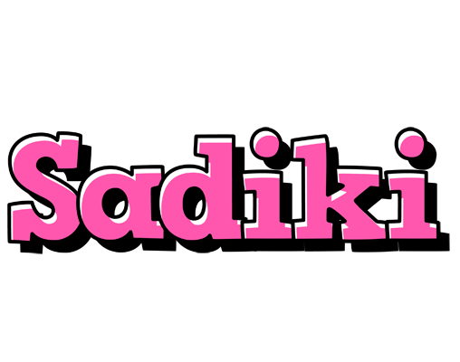 Sadiki girlish logo