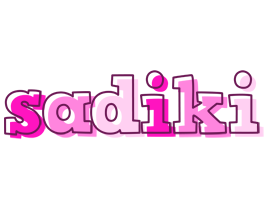 Sadiki hello logo