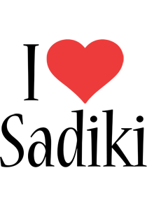 Sadiki i-love logo