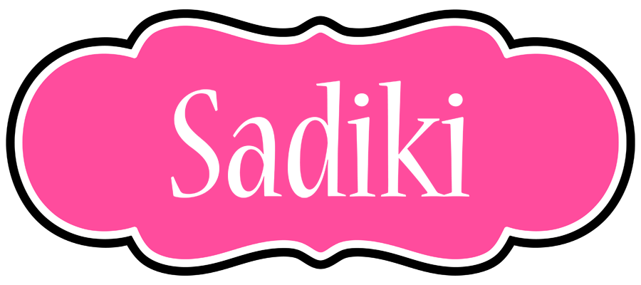 Sadiki invitation logo