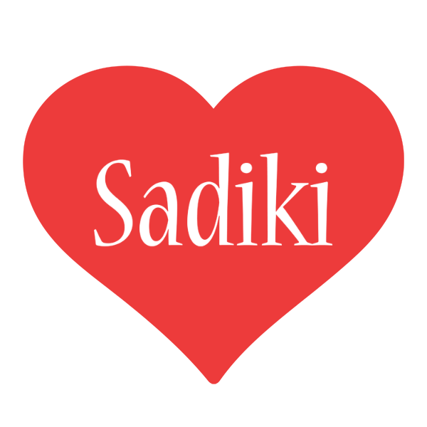Sadiki love logo