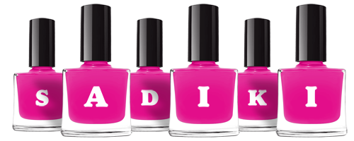 Sadiki nails logo