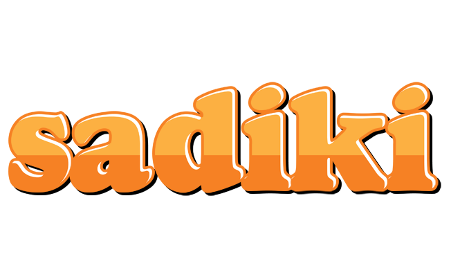 Sadiki orange logo