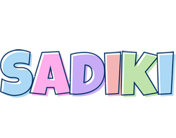 Sadiki pastel logo