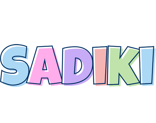 Sadiki pastel logo
