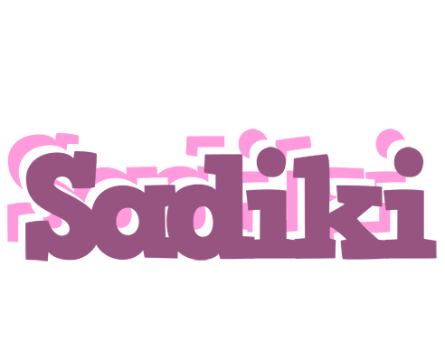 Sadiki relaxing logo