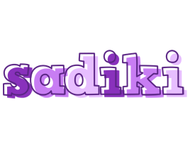 Sadiki sensual logo