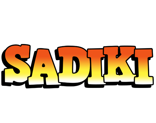 Sadiki sunset logo
