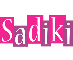 Sadiki whine logo