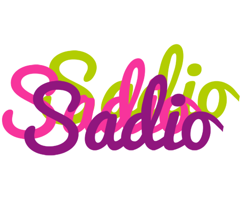 Sadio flowers logo
