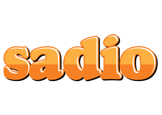 Sadio orange logo
