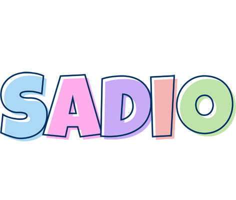 Sadio pastel logo