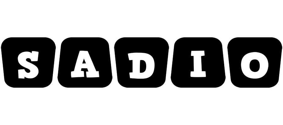 Sadio racing logo