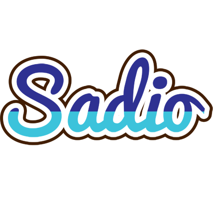 Sadio raining logo