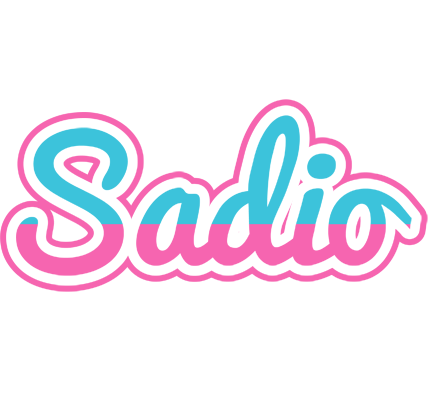 Sadio woman logo