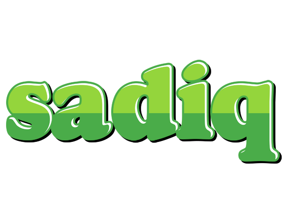 Sadiq apple logo