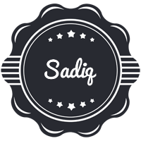 Sadiq badge logo