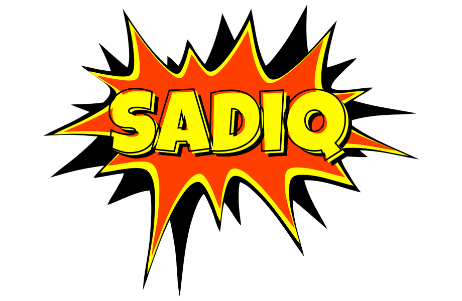 Sadiq bazinga logo