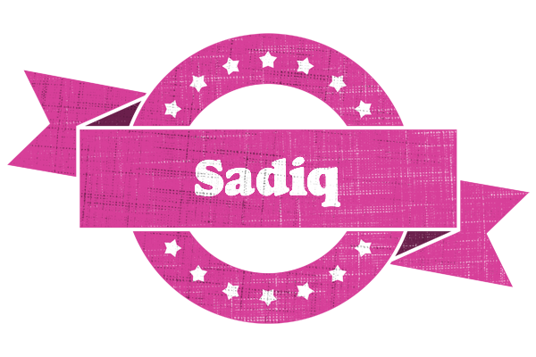Sadiq beauty logo