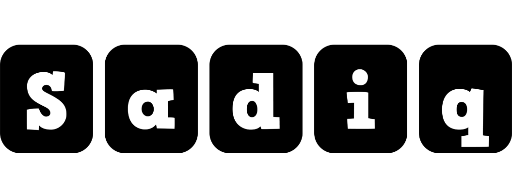 Sadiq box logo