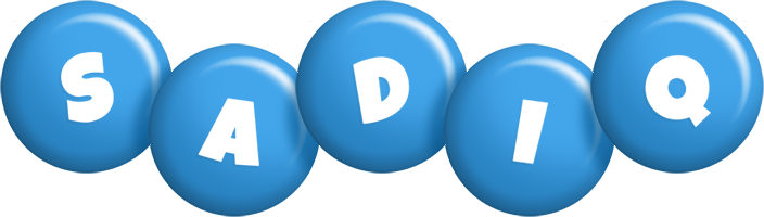 Sadiq candy-blue logo