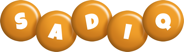 Sadiq candy-orange logo