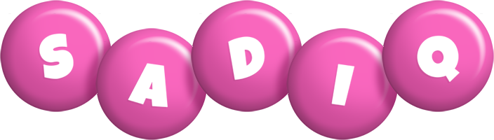 Sadiq candy-pink logo