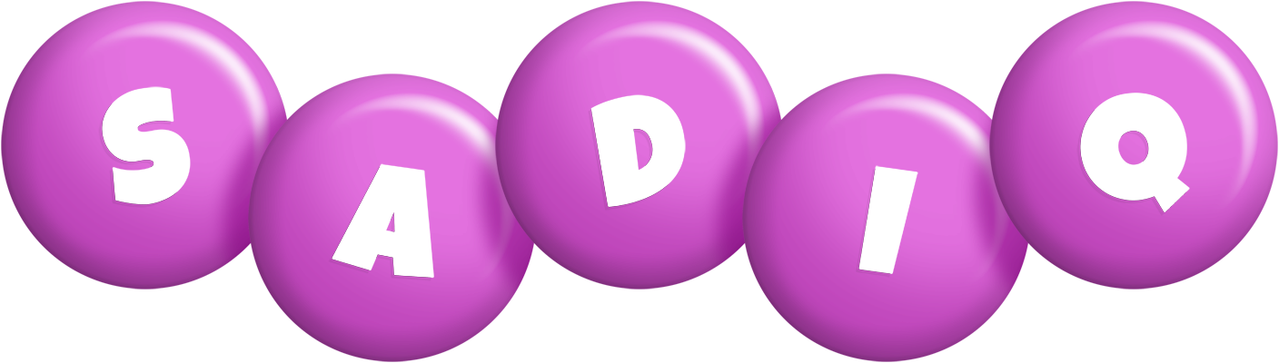 Sadiq candy-purple logo