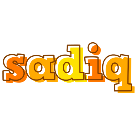 Sadiq desert logo