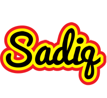 Sadiq flaming logo