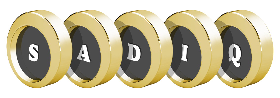 Sadiq gold logo