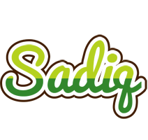 Sadiq golfing logo