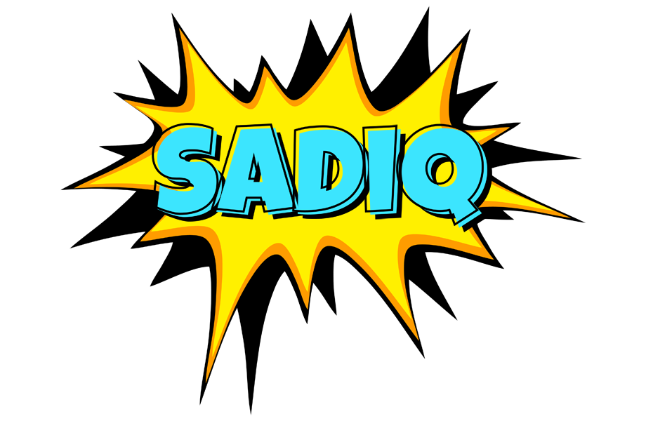 Sadiq indycar logo
