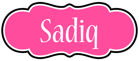Sadiq invitation logo