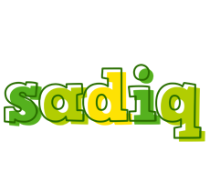 Sadiq juice logo