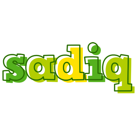 Sadiq juice logo