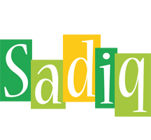 Sadiq lemonade logo