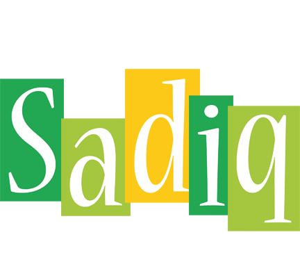 Sadiq lemonade logo