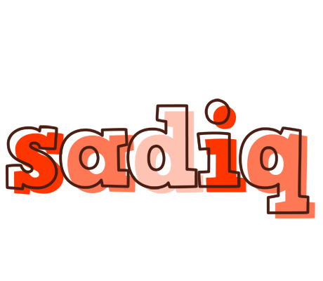 Sadiq paint logo