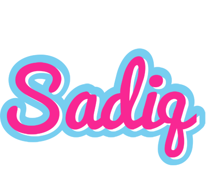 Sadiq popstar logo